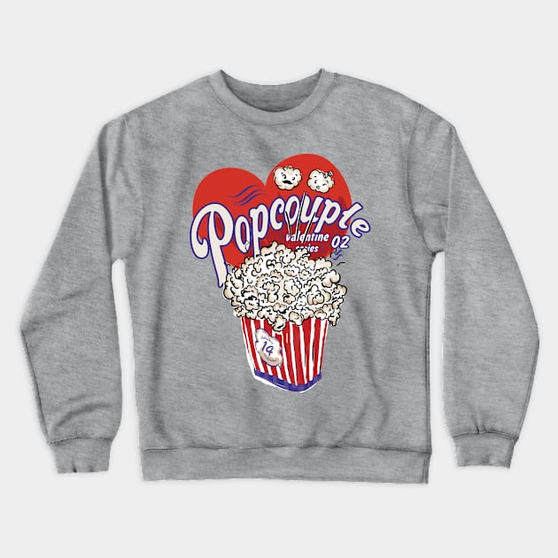 Popcouple Crewneck Sweatshirt by viSionDesign